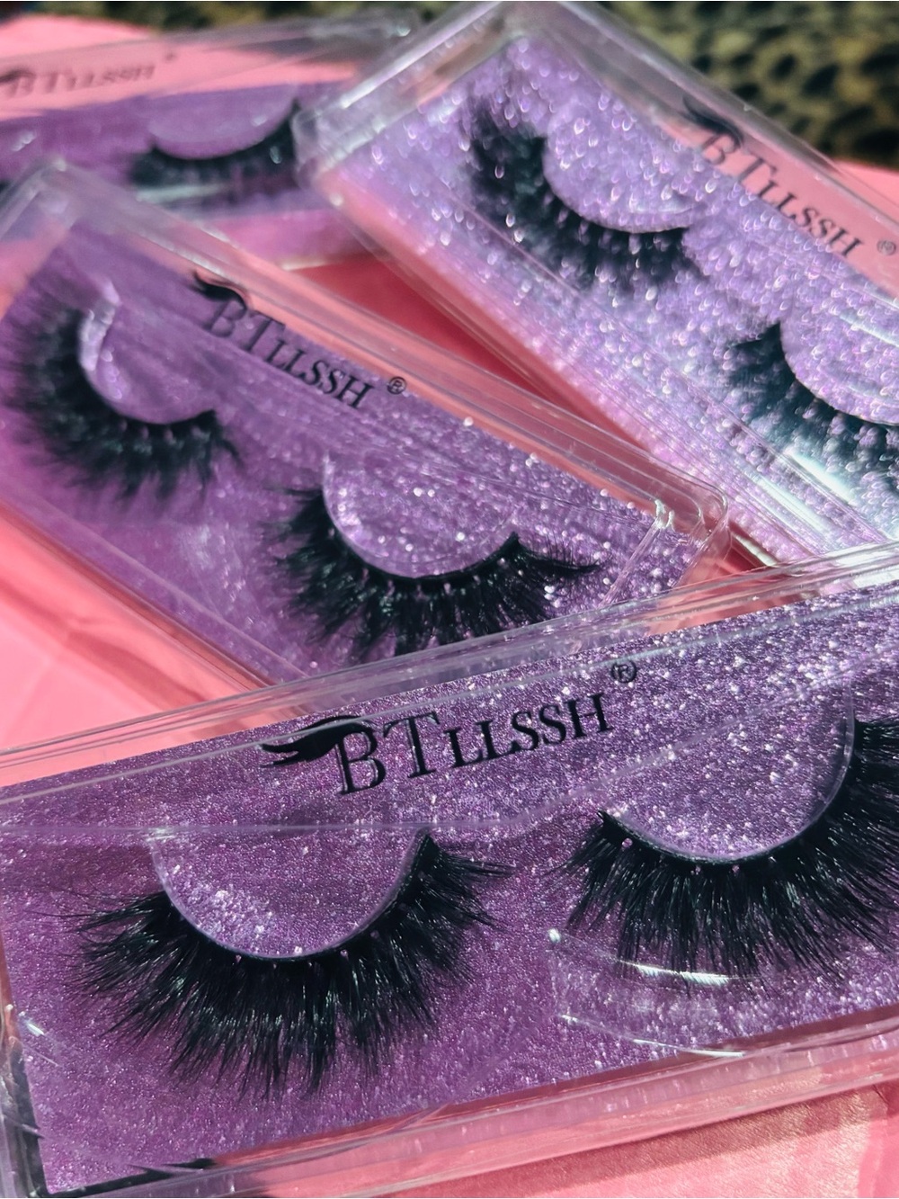 18 Pack Bundle of Faux Mink Lashes - Dramatic Volume